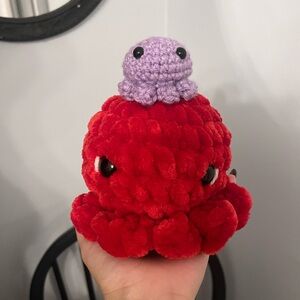 Amigurumi - Angry happy Octopus